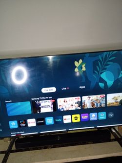 60 inch Samsung Smart Tv With SoundBar & Dvd Player