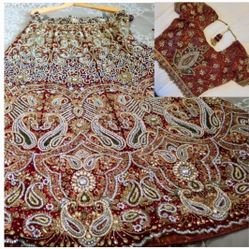 3 Piece Indian Traditional Lehenga Suit 