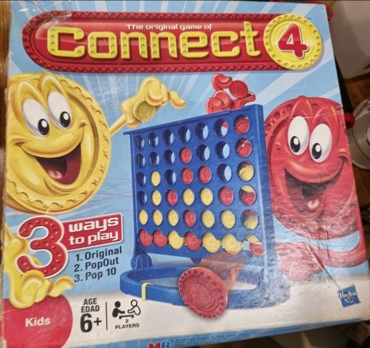 Connect 4 Board Game Family Kids Hasbro