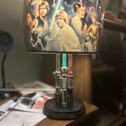 Star Wars Lightsaber Legacy Lamp w/ Certificate Of Authenticity 