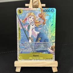 One Piece CCG EB03-053 Heroines Edition Nami SR Super Rare Foil Card English NM Raw