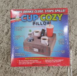 Cup Cozy Pillow Drink Holder