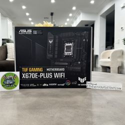Asus TUf Gaming X670e-plus WiFi AM5 Ryzen 7000 Series ATX Motherboard