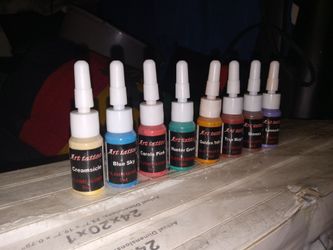 Art Tattoo, Tattoo Ink 8 bottles