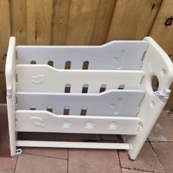 three-level bookshelf