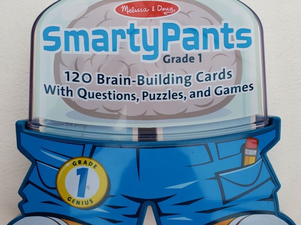 SMARTY PANTS EDUCATIONAL CARDS GAME for 1st Grader