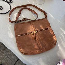 Vintage Fóssil Leather Bag