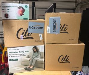 Massagers: back, knee, foot