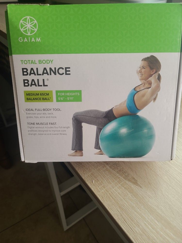 Gaiam total body balance ball