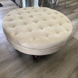 Beautiful Round Ottomans