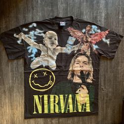 Nirvana Vintage Tshirt For Men