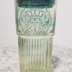 Starbucks 2022 Korean Green Series Goddess Glass tumbler