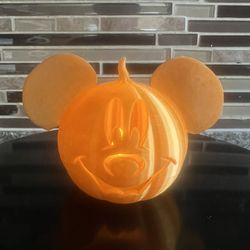 Mickey Light up Pumpkin
