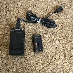 GENUINE SONY BATTERY CHARGER BC-V615 With NP-F550 Battery