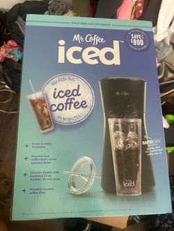 Mr. Coffee Iced Single Serve Coffeemaker