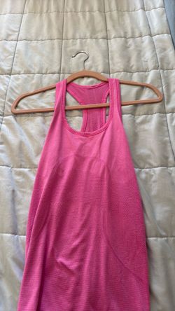 Lululemon Pink Racerback Athletic Tank Top