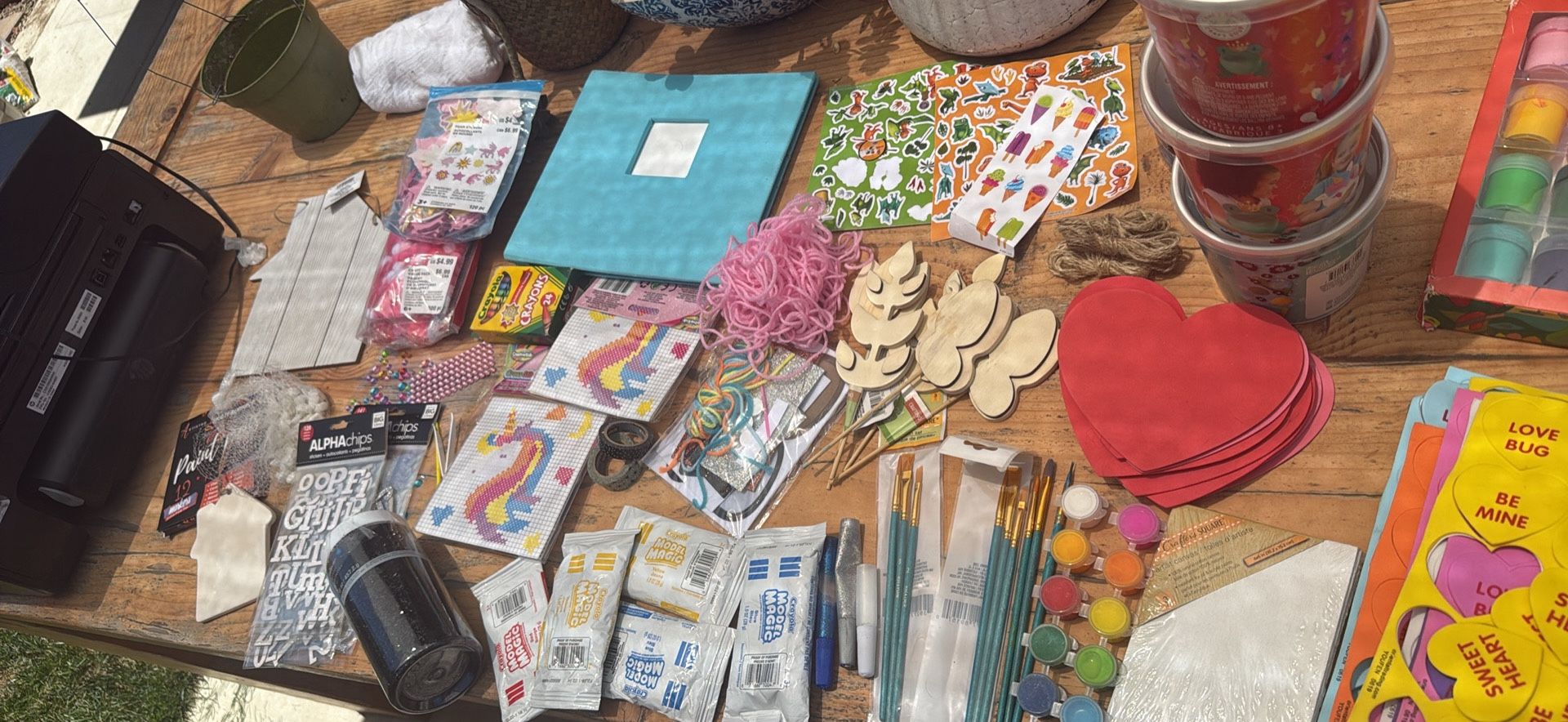 Kids Adults misc. craft supplies