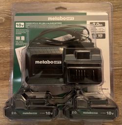 Metabo HPT 18V battery starter kit