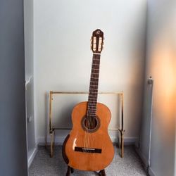 Ortega Family Series RCE125SN-L Thinline Acoustic / Electric Classical Guitar Natural Matte 