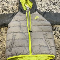 Kids SZ 4-6 Fleas In Nylon Puffer Jacket