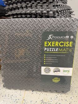 Foam floor tiles