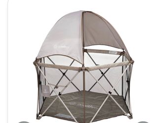 Baby Delight Go With Me Eclipse Deluxe Portable Playard, Sandstone