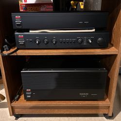 Vintage Adcom Stereo System 