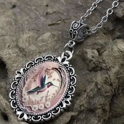 🔥BEAUTIFUL Hummingbird Pendant Necklace