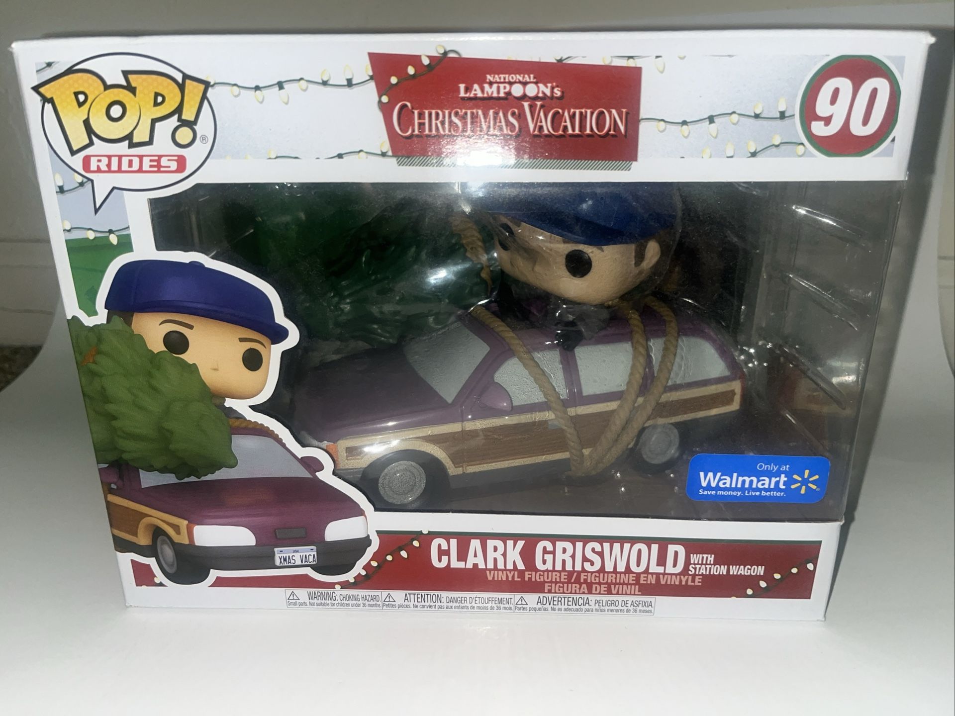 Funko Pop! Rides: Clark Griswold with Station Wagon - Walmart (Exclusive) #90