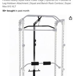 Fitness Reality Squat rack, Bar Bell, Weights, Kettle Bell And 4 Mats