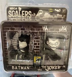 SDCC 2014 NECA Exclusive Scalers Batman & The Joker Factory Sealed NOS DC Comics