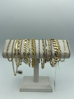 Assorted Gold Bracelets