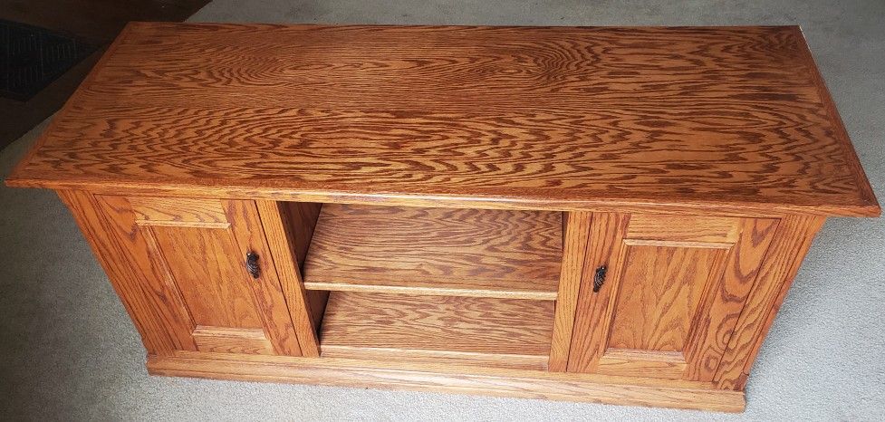 Handmade Entertainment Stand