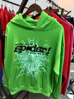 Green Sp5der (spider) Hoodie *BRAND NEW‼️* Size: M & L