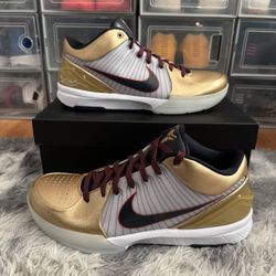 Nike Kobe 4 Protro Gold Medal - Size 10