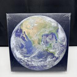 The Earth 1000 Pieces Four Point Puzzles 26.5" Circular Puzzle NEW IN BOX Sealed