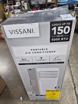 Vissani portable ac from home depot
