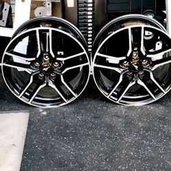 4 FORD MUSTANG 2018 -2023 18×8 ALLOY WHEEL/RIMS.