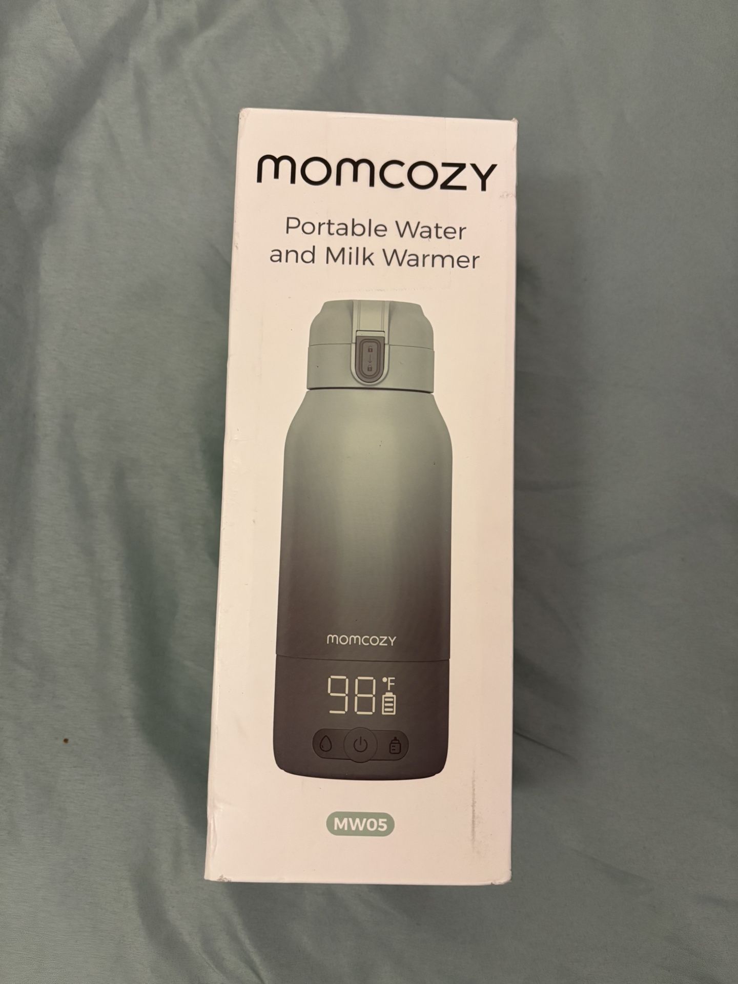 Momcozy Portable Water and Milk Warmer Model MW05 Green Dual Heating