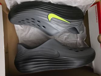 Nike ReactX Rejuven8 Black/Grey Volt Men's ShoesSize 14 Worn One Time