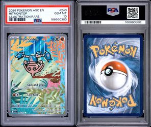 PSA 10 Hitmontop #240 IR – Ascended Heroes – Pokemon TCG Card