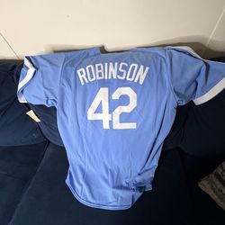 Brooklyn Dodgers Jackie Robinson Jersey size XLT