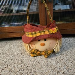 2006 Prima Creations Fall Scarecrow Basket