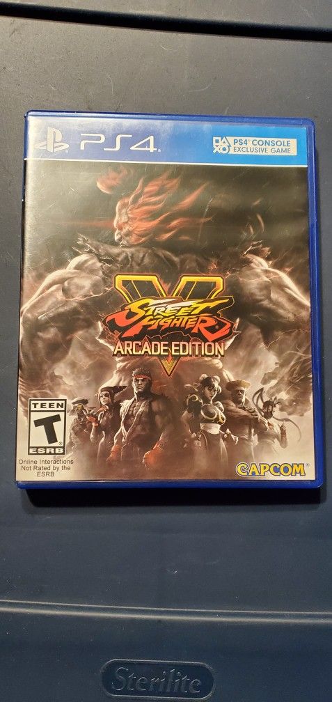 Street Fighter V: Arcade Edition (Sony PlayStation 4, 2018)