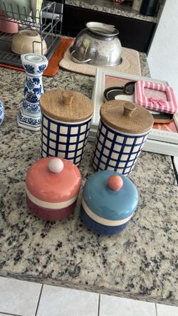 Glass jars
