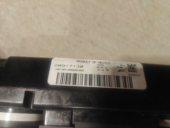 2009-2012 Chevy traverse HVAC module