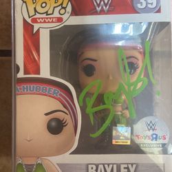 Bayley Signed Funko Pop