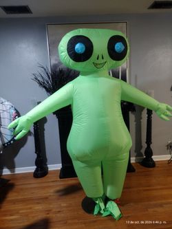 Alien inflatable Men Halloween costume