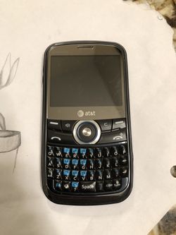AT&T Pantech Link P7040 - Black Orange
