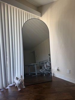 76x34 arch mirror